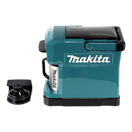 Makita DCM 501 SG2 caffettiera a batteria 12 V max / 18 V + 2x batteria ricaricabile 6,0 Ah + caricatore