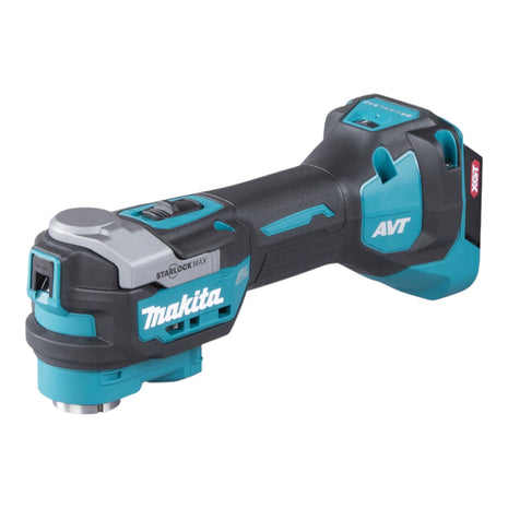 Makita TM 001 GT201 Outil multifonctions sans fil 40 V max Starlock Max Brushless + 2x batterie 5,0 Ah + chargeur