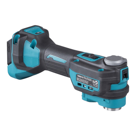 Makita TM 001 GT201 Outil multifonctions sans fil 40 V max Starlock Max Brushless + 2x batterie 5,0 Ah + chargeur + Makpac