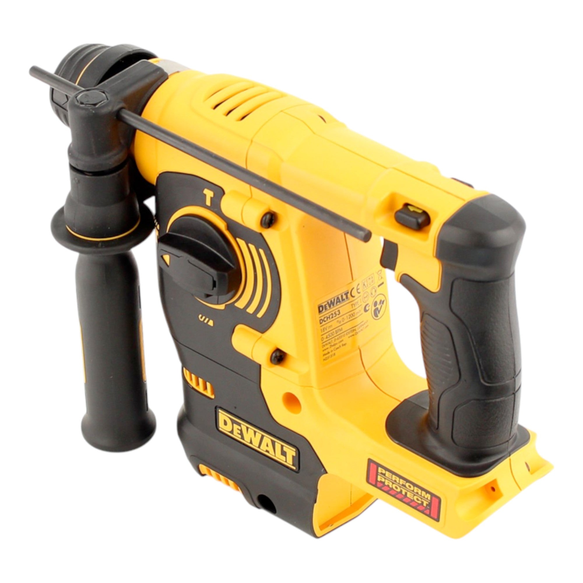 DeWalt DCH 253 M2 Akku Kombihammer 18 V 2 1 J SDS plus 2x Akku 4 0 Ah Ladegeraet 4 - toolbrothers
