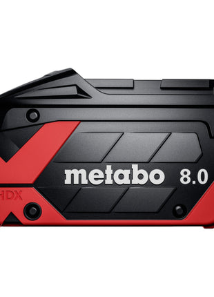 Metabo Pack d'accumulateurs LiHDX 18 V 8,0 Ah CAS Li-Ion ( 624975000 )