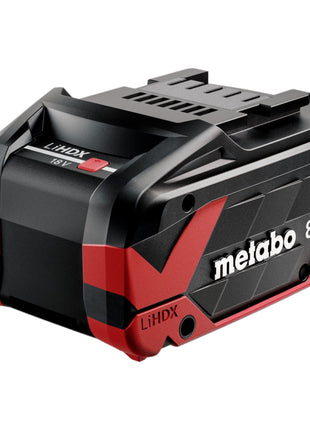 Metabo Basis Set 3x LiHDX Akkupack 18 V 8,0 Ah Akku ( 3x 624975000 ) + ASC 290 Ladegerät ( 627370000 )