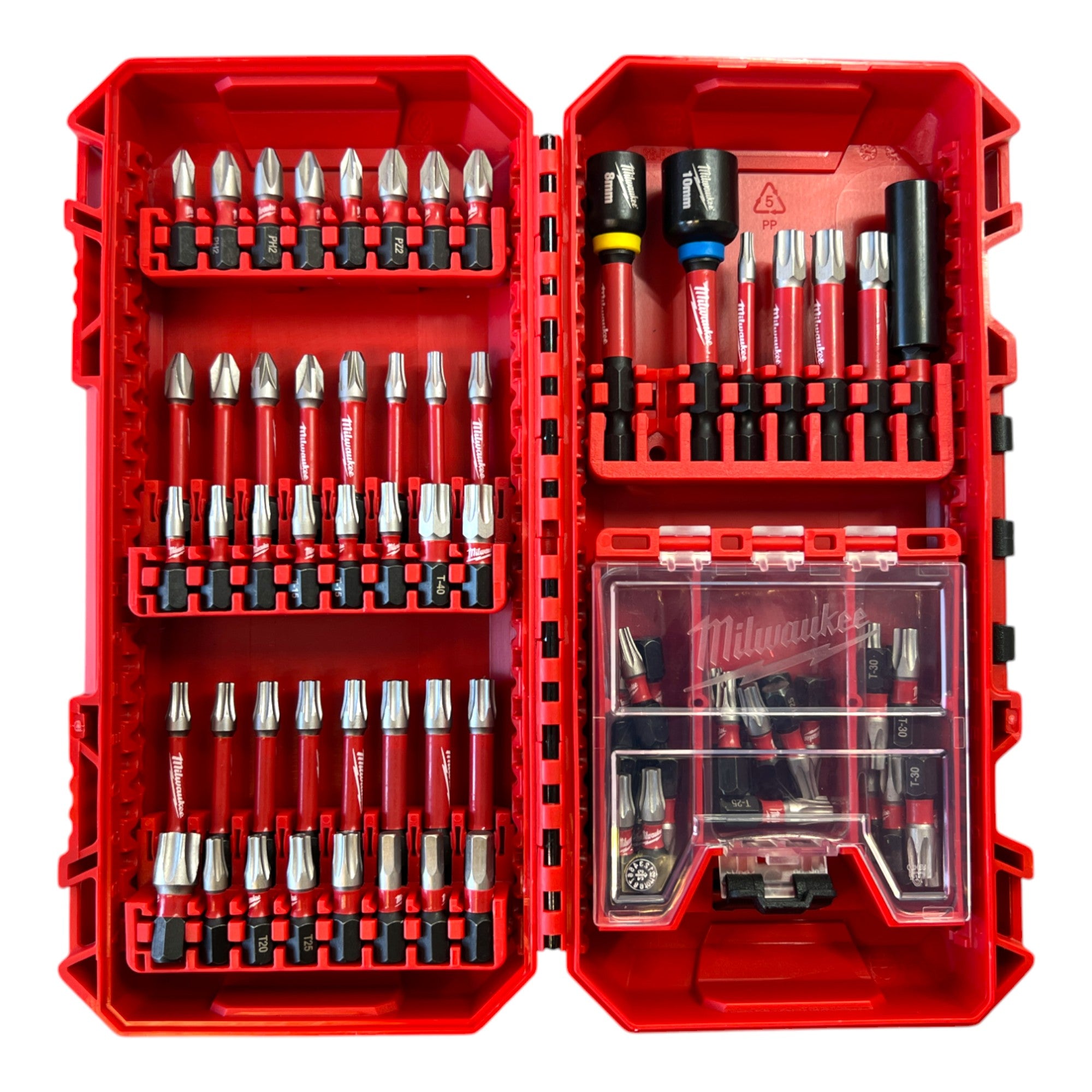 Milwaukee Werkzeug Weihnachtskalender 2024 6 teilig 4932498302 Shockwave Bit Set 75 tlg Impact Duty 4932492008  2 - toolbrothers
