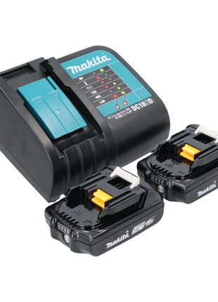 Makita DML 816 SA Lampe de travail sans fil 18 V 100 - 500 lm LED + 2x batterie 2,0 Ah + chargeur