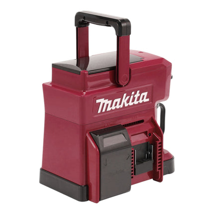 Makita DCM 501 SFAR caffettiera a batteria 12 V max / 18 V rosso + 1x batteria ricaricabile 3,0 Ah + caricabatterie