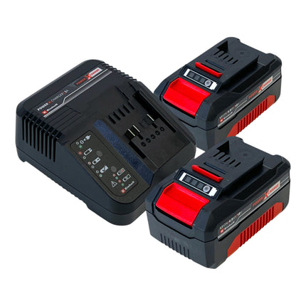 Einhell TE-AG 18/115-2 Li smerigliatrice angolare a batteria 18 V 115 mm + 2x batteria ricaricabile 4,0 Ah + caricatore