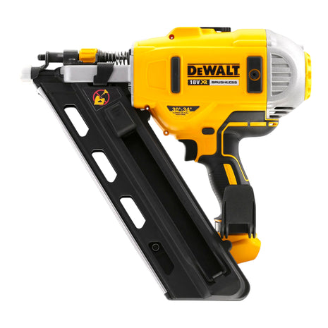 DeWalt DCN 692 E2 Akku Streifennagler 18 V 50 - 90 mm Brushless + 2x Powerstack Akku 1,7 Ah + Ladegerät