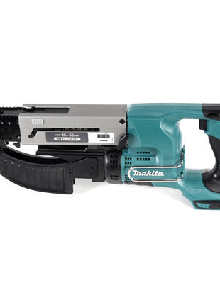 Makita DFR 550 RMJ Akku Magazinschrauber 18V 25-55mm + 2x Akku 4,0Ah + Ladegerät + Makpac - Toolbrothers