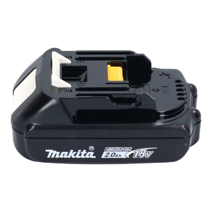 Makita DRT 52 A1J Fresatrice per bordi a batteria 18 V 6 mm senza spazzole + 1x batteria ricaricabile 2,0 Ah + Makpac - senza caricabatterie
