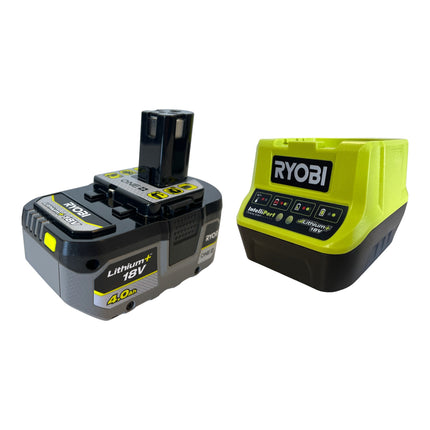Ryobi R18AG-0 Smerigliatrice angolare a batteria 18 V ONE+ 115 mm + 1x batteria 4,0 Ah + caricatore