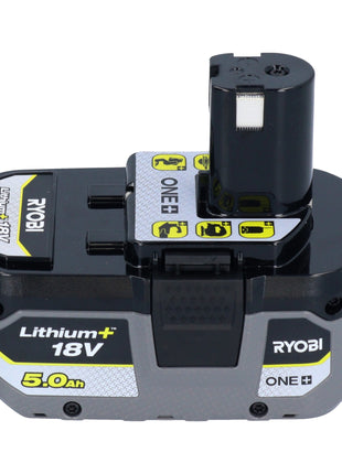 Ryobi R18AG-0 Akku Winkelschleifer 18 V ONE+ 115 mm + 1x Akku 5,0 Ah - ohne Ladegerät