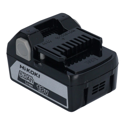 Hikoki Starter Set 2x BSL 1850 Akku 18 V 5,0 Ah Li-Ion + UC18YFSL Akku Ladegerät 14,4 V / 18 V / MultiVolt 3,5 A