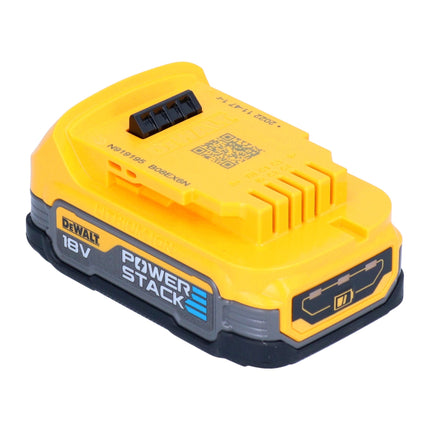 DeWalt DCB 1102 E2 Battery Starter Set 18 V con 2x batteria Powerstack 1,7 Ah + caricatore DCB 1102