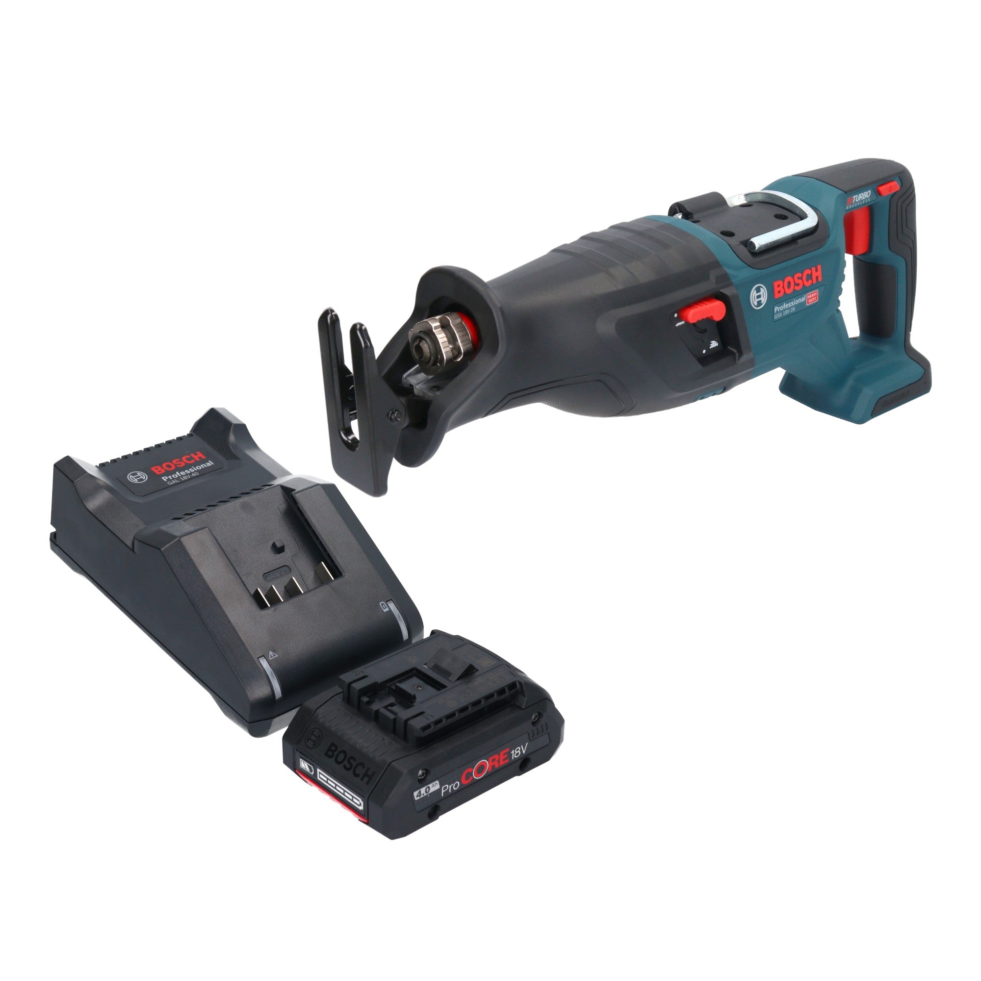 Bosch GSA 18V 28 Professional Akku Saebelsaege 18 V BITURBO Brushless 1x ProCORE Akku 4 0 Ah Ladegeraet 0 - toolbrothers