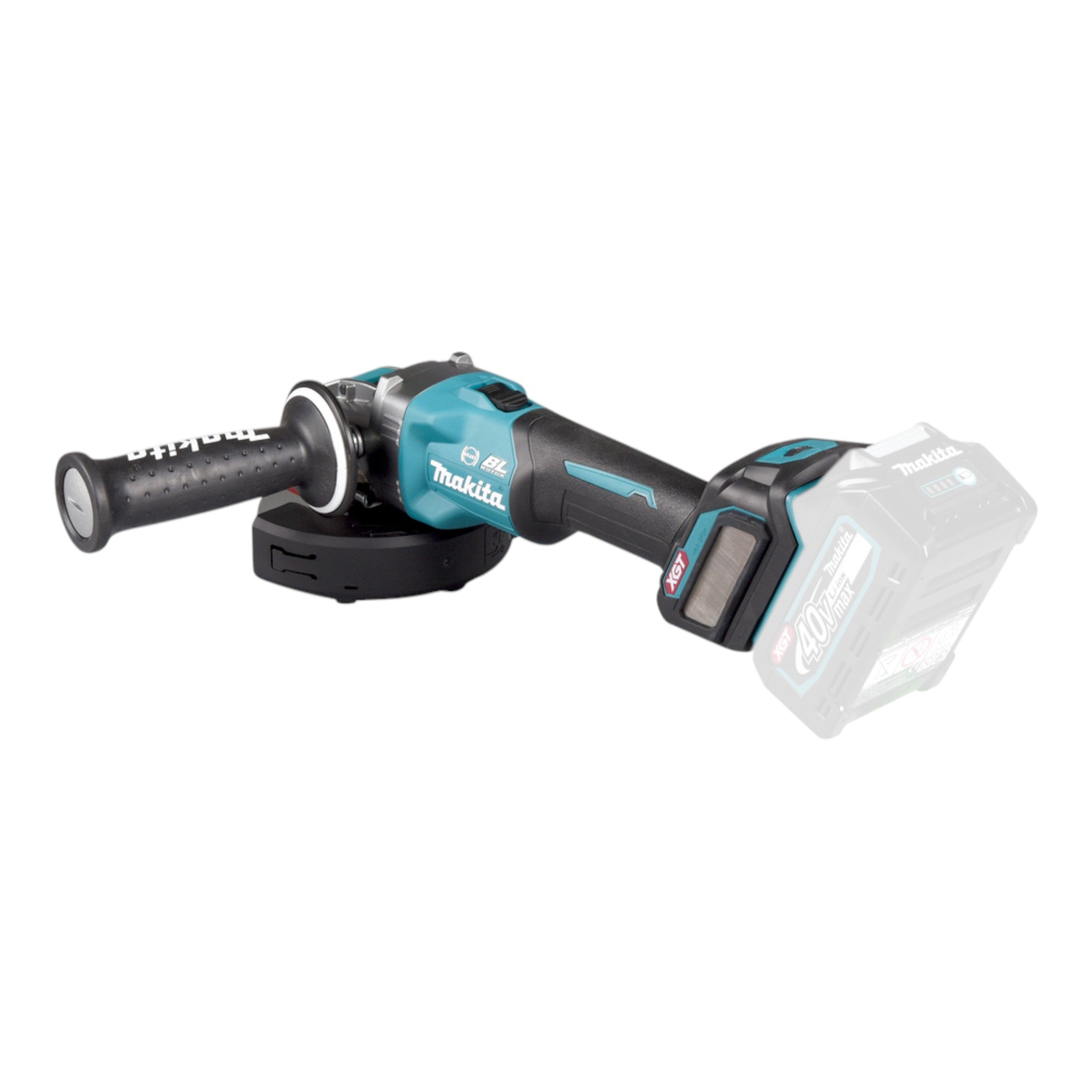 Makita GA 041 GM101 Akku Winkelschleifer 40 V max 125 mm X LOCK Brushless 1x Akku 4 0 Ah Ladegeraet Makpac 4 - toolbrothers