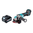 Makita GA 047 GD1 Akku Winkelschleifer 40 V max 125 mm X LOCK Brushless 1x Akku 2 5 Ah ohne Ladegeraet 0 - toolbrothers