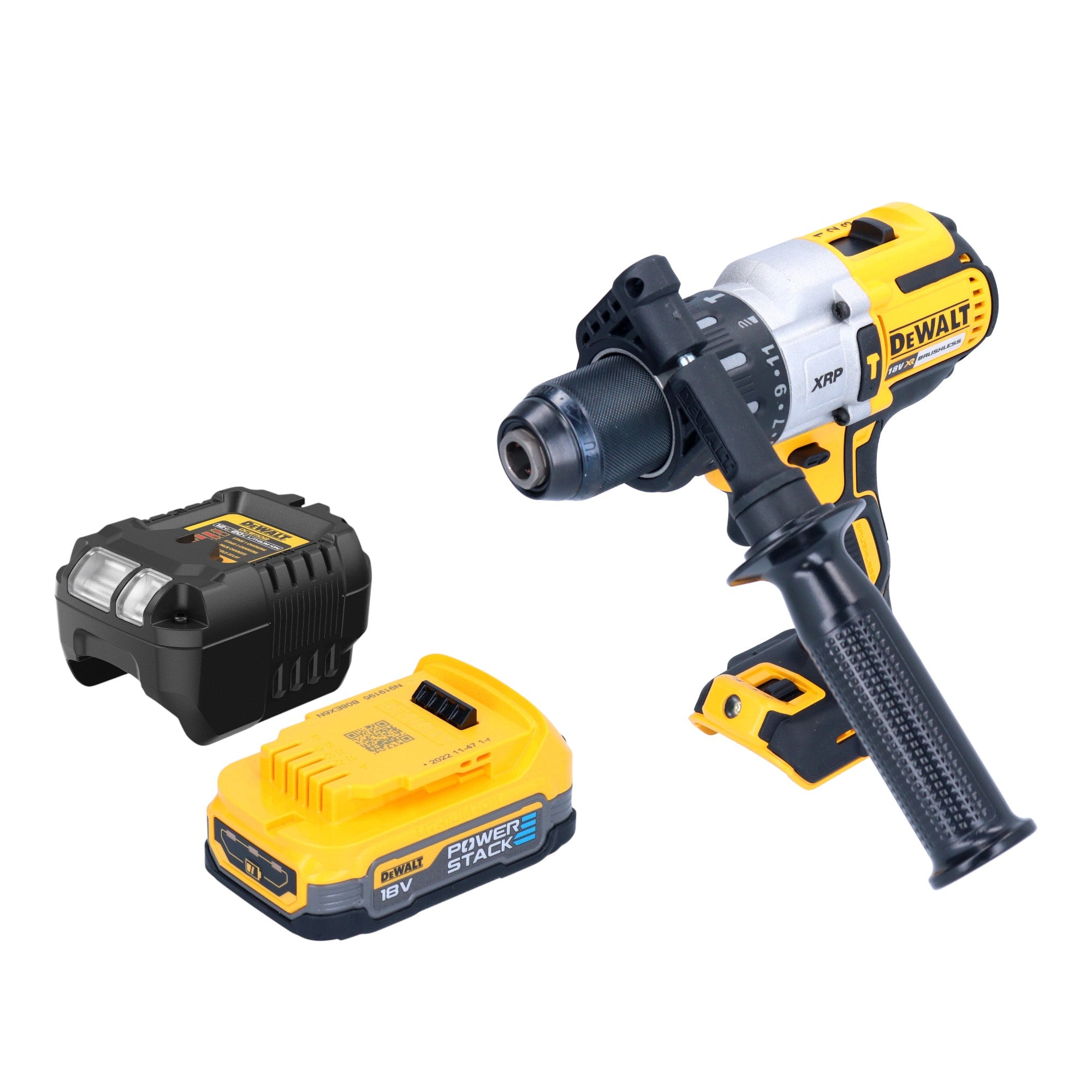 DeWalt DCD 996 E1 Akku Schlagbohrschrauber 18 V 95 Nm Brushless 1x Powerstack Akku 1 7 Ah Ladegeraet 0 - toolbrothers