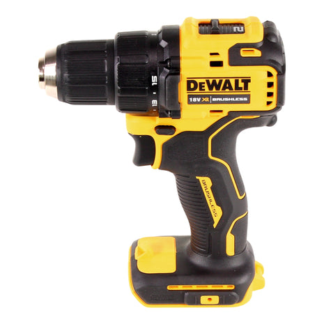 DeWalt DCD 708 E2T cordless drill driver 18 V 65 Nm brushless + 2x Powerstack battery 1.7 Ah + charger + TSTAK