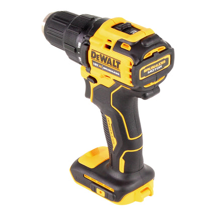 Trapano avvitatore a batteria DeWalt DCD 708 E2T 18 V 65 Nm senza spazzole + 2x batteria Powerstack 1,7 Ah + caricatore + TSTAK