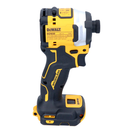 Avvitatore a impulsi a batteria DeWalt DCF 850 E1T 18 V 205 Nm 1/4" senza spazzole + 1x batteria Powerstack 1,7 Ah + caricatore + TSTAK