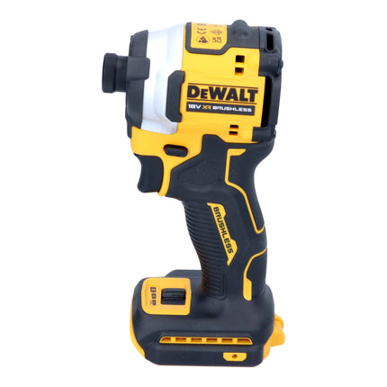 Avvitatore a impulsi a batteria DeWalt DCF 850 E2T 18 V 205 Nm 1/4" senza spazzole + 2x batteria Powerstack 1,7 Ah + caricatore + TSTAK