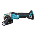 Makita DGA 520 SGX1 akumulatorowa szlifierka kątowa 18 V 125 mm X-LOCK bezszczotkowa + 2x akumulator 6,0 Ah + ładowarka