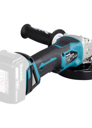 Makita DGA 520 RGX1 akumulatorowa szlifierka kątowa 18 V 125 mm X-LOCK bezszczotkowa + 2x akumulator 6,0 Ah + ładowarka