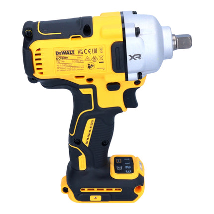 Avvitatore a impulsi a batteria DeWalt DCF 892 E2 18 V 812 Nm 1/2" brushless + 2x batteria Powerstack 1,7 Ah + caricatore