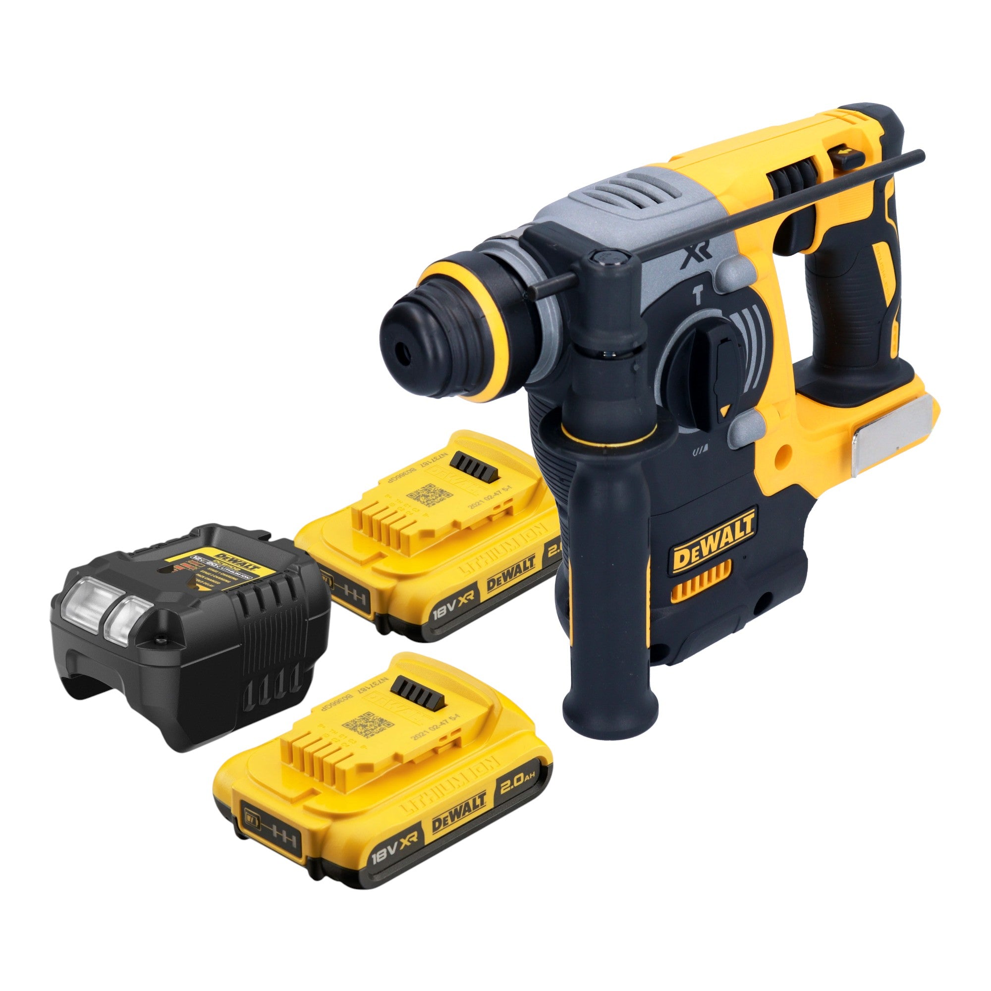 DeWalt DCH 273 D2 Akku Kombihammer 18 V 2 1 J SDS Plus Brushless 2x Akku 2 0 Ah Ladegeraet 0 - toolbrothers
