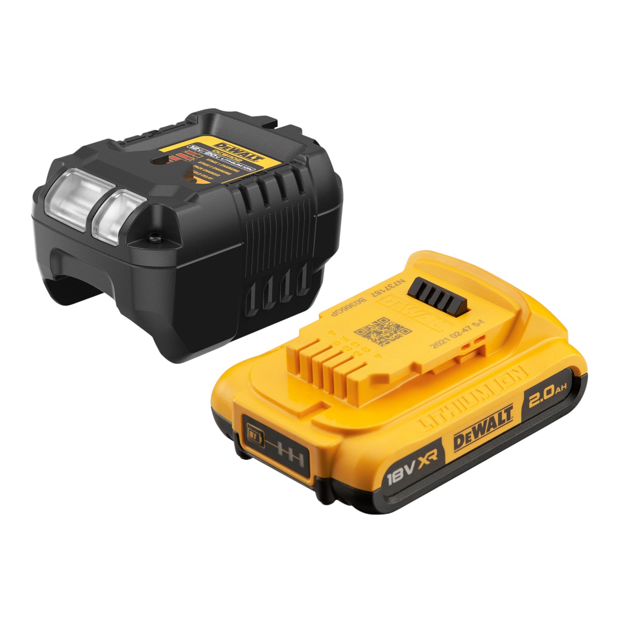DeWalt DCF 850 D1T Akku Schlagschrauber 18 V 205 Nm 1 4 Brushless 1x Akku 2 0 Ah Ladegeraet TSTAK 3 - toolbrothers