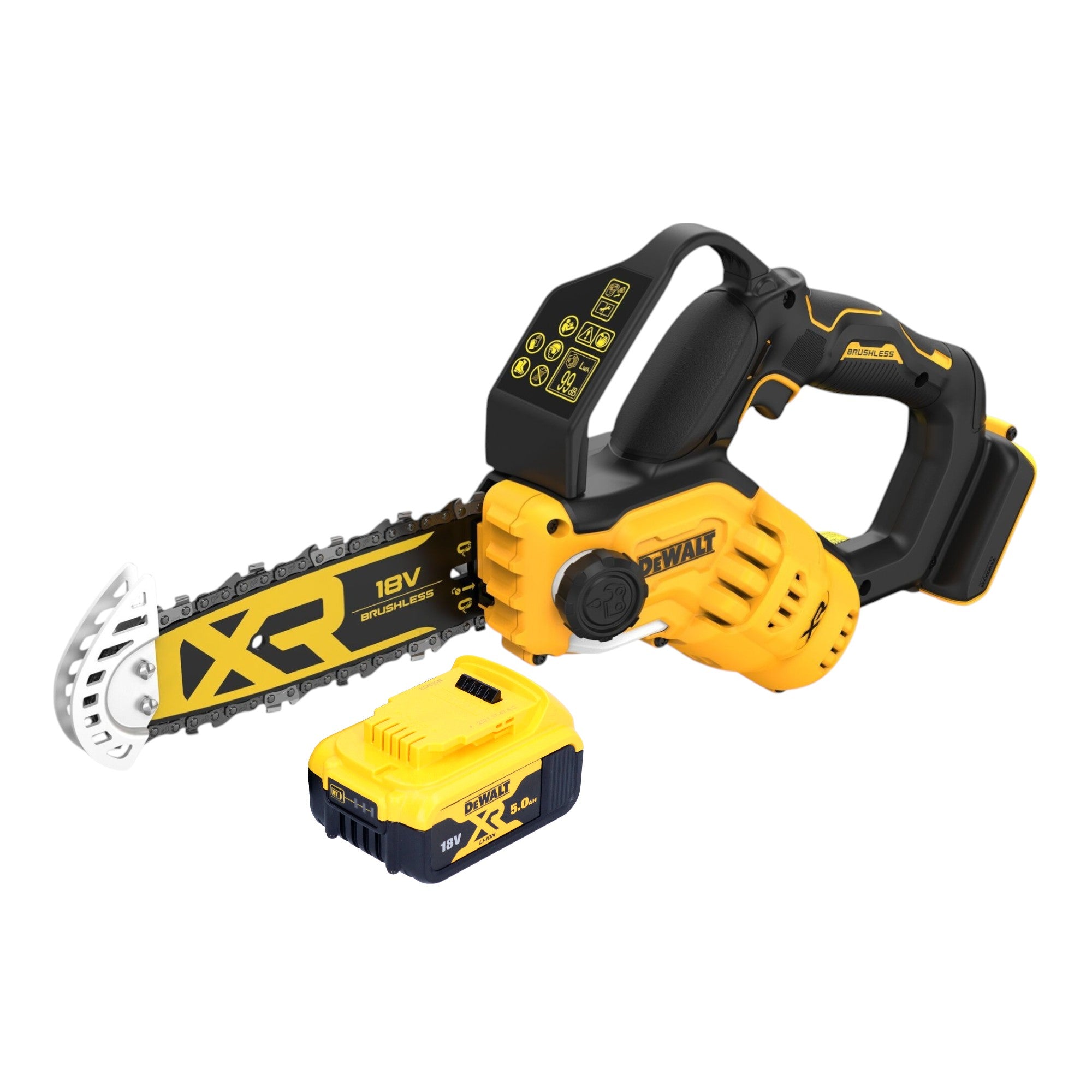 DeWalt DCMPS 520 N Akku Astsaege 18 V 20 cm Brushless 1x Akku 5 0 Ah ohne Ladegeraet 0 - toolbrothers
