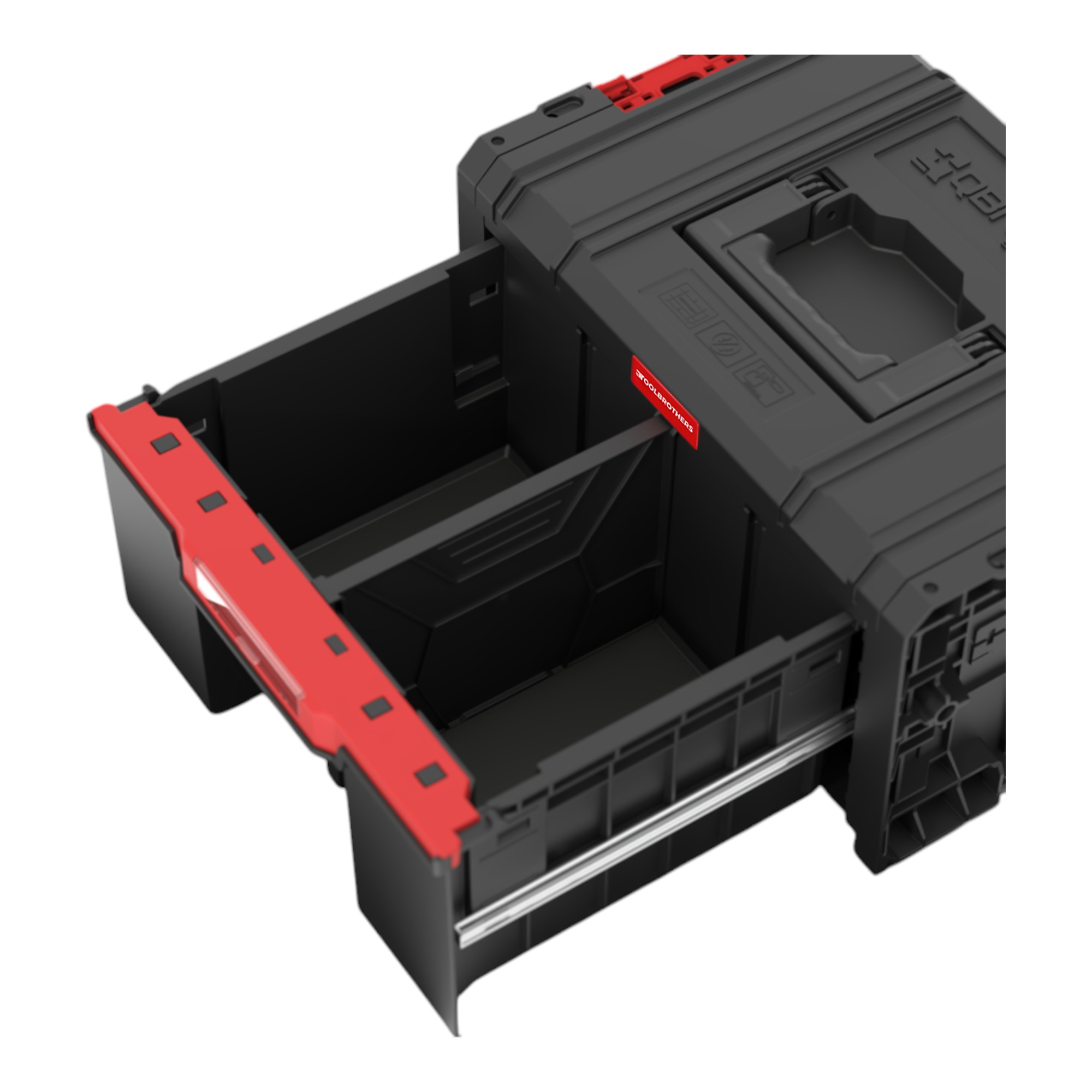 Toolbrothers RHINO L Drawer 1 ECO Basic mit einer Schublade herausnehmbare Trennwand 12 l IP54 2 - toolbrothers