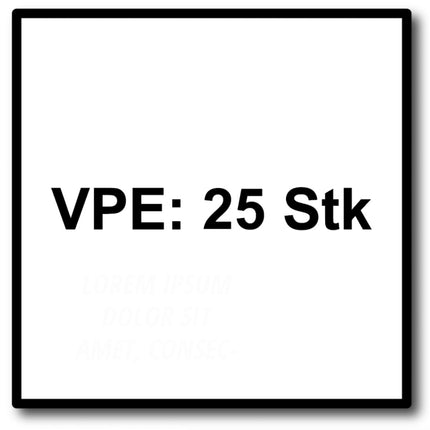 HECO MULTI-MONTI-plus SS Betonschraube 10 x 70 mm 25 Stk. SW 13 Sechskantkopf verzinkt A2K ( 48401 ) - Toolbrothers