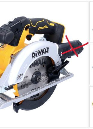 unvollstaendig DeWalt DCS 565 N Akku Handkreissaege 18 V 165 mm Brushless Solo  1 - toolbrothers