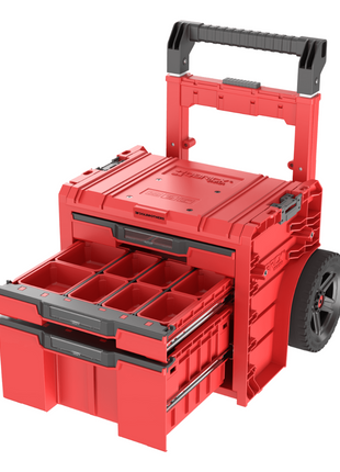 Toolbrothers RHINO L Drawer 3 Cart Plus ULTRA Schubladen Werkzeugkoffer auf Raedern 9 5 l 12 l Doppelteleskopgriff 3 - toolbrothers