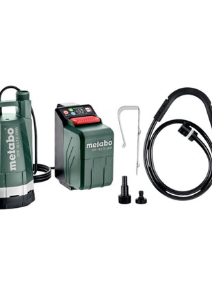 Metabo TPF 18 LTX 2200 Akku Tauch und Regenfasspumpe 18 V 2200 l h 1x Akku 4 0 Ah Ladegeraet 1 - toolbrothers