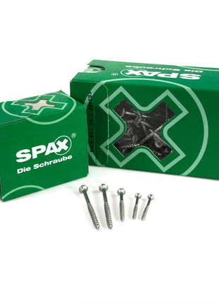 SPAX Universalschraube 3,5 x 30 mm 400 Stk. TORX T-STAR  plus T15 WIROX Senkkopf Teilgewinde 4Cut-Spitze - Toolbrothers