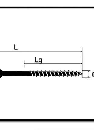 SPAX Universalschraube 3,5 x 30 mm 400 Stk. TORX T-STAR  plus T15 WIROX Senkkopf Teilgewinde 4Cut-Spitze - Toolbrothers