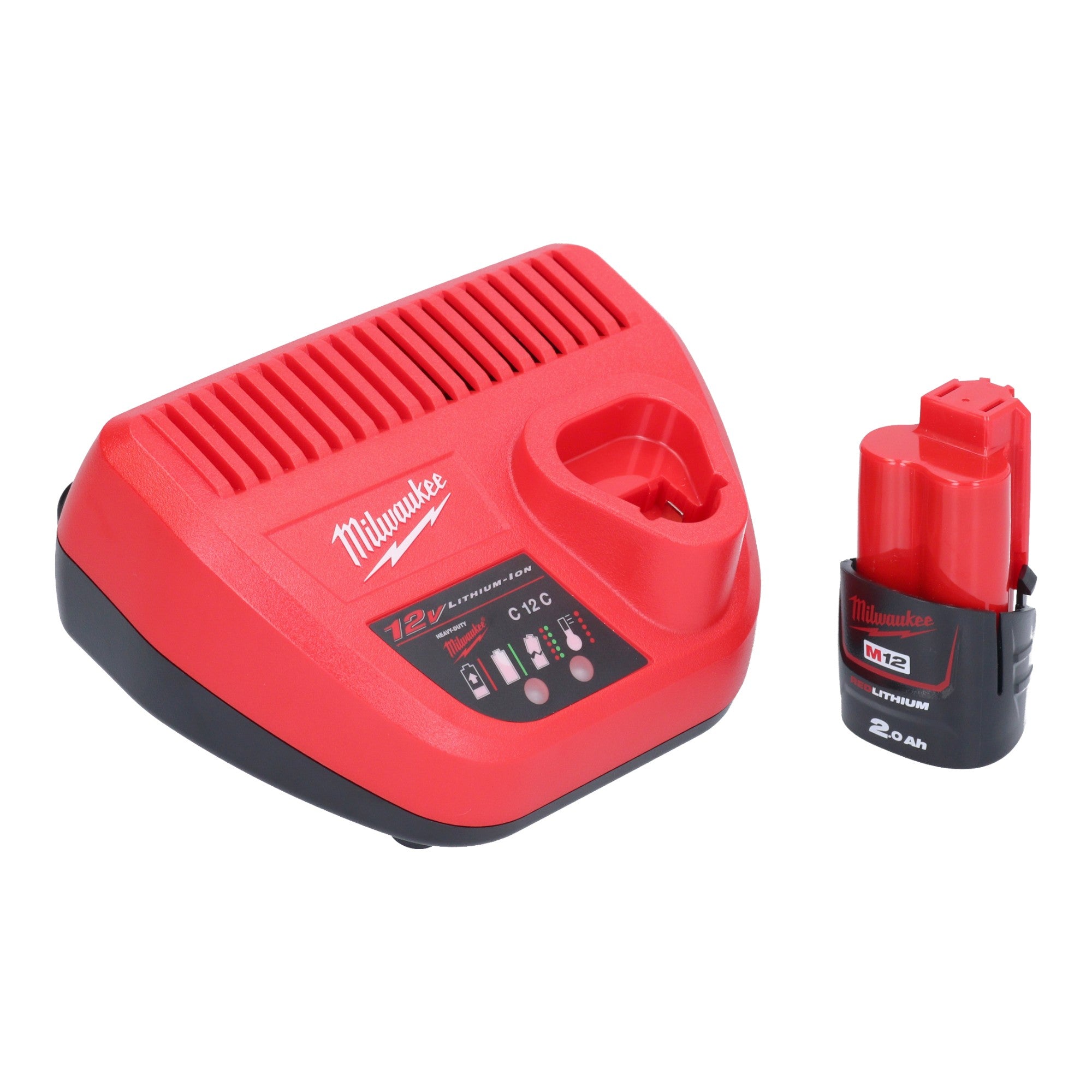 Milwaukee M12 PCG 310 201B Akku Kartuschenpresse 12 V 310 ml 4933448763 1x Akku 2 0 Ah Ladegeraet Tasche 3 - toolbrothers