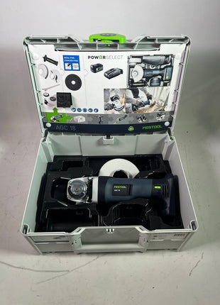 Festool AGC 18 125 EB Basic Akku Winkelschleifer 18 V 125 mm Koffer Neuwertig 2 - toolbrothers