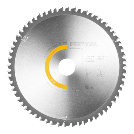 Festool KSB SORT 3 W A 216x2 3 Kreissaegeblatt Set 216 x 2 3 mm 578569 fuer KS 60 KSC 60 4 - toolbrothers