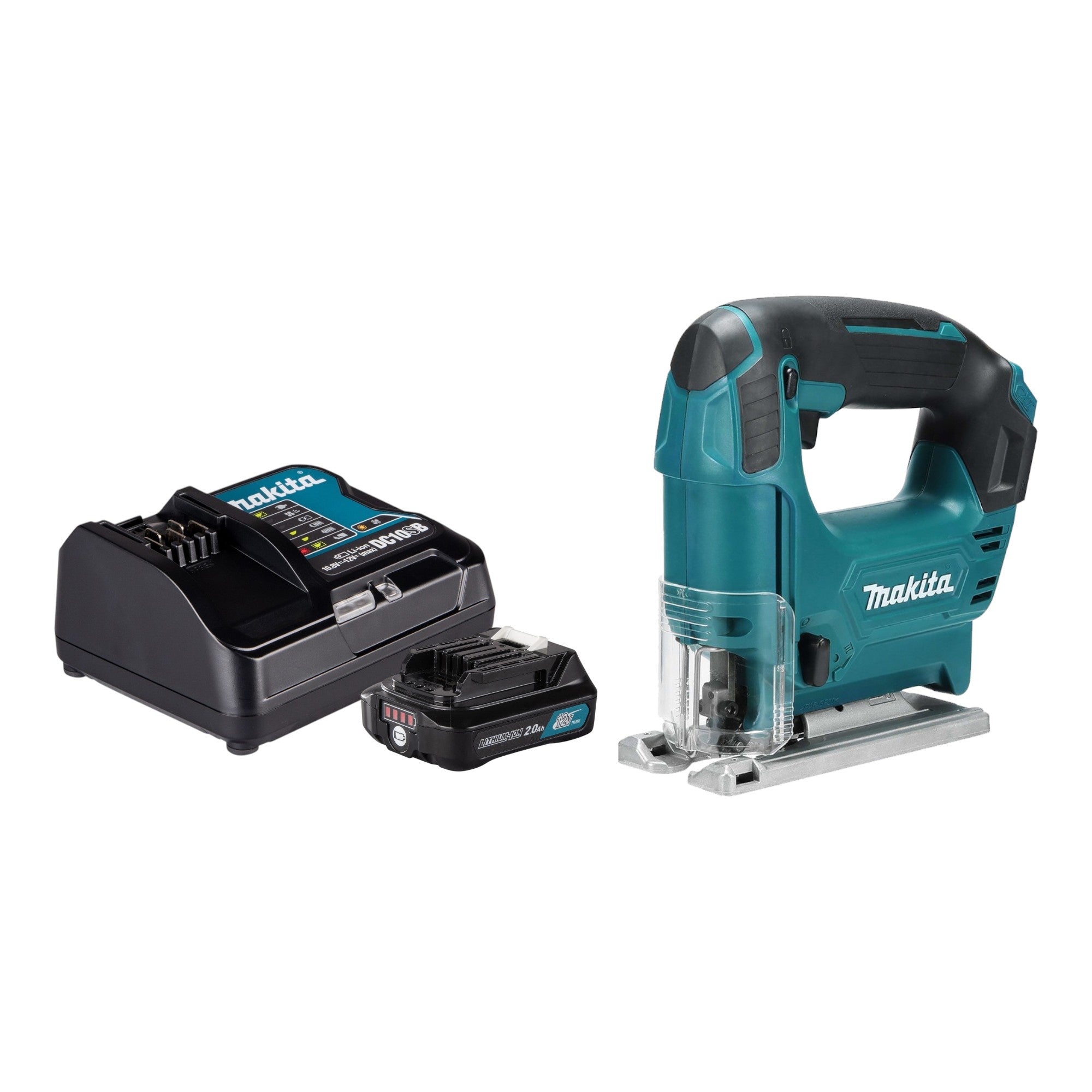 Makita JV 101 DSA1 Akku Stichsaege 12 V max 65 mm 1x Akku 2 0 Ah Ladegeraet 0 - toolbrothers