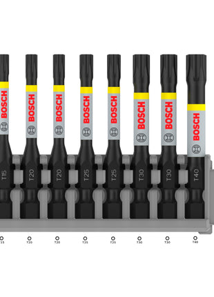 Bosch PRO Impact T Schrauberbit 55 mm Torx 8 tlg 2608522329 T15 T20 T25 T30 T40 2 - toolbrothers