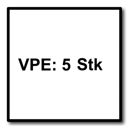 Festool S 105/2,8/5 Lama per seghetto alternativo per legno - 5 pezzi ( 204262 )