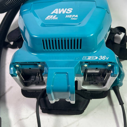 Makita DVC 265 ZXU Akku Rucksackstaubsauger 36 V 2x 18 V Brushless Solo Neuwertig 2 - toolbrothers