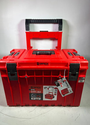 Qbrick System ONE Cart 2 0 RED ULTRA HD Custom stapelbar Beschaedigt 1 - toolbrothers