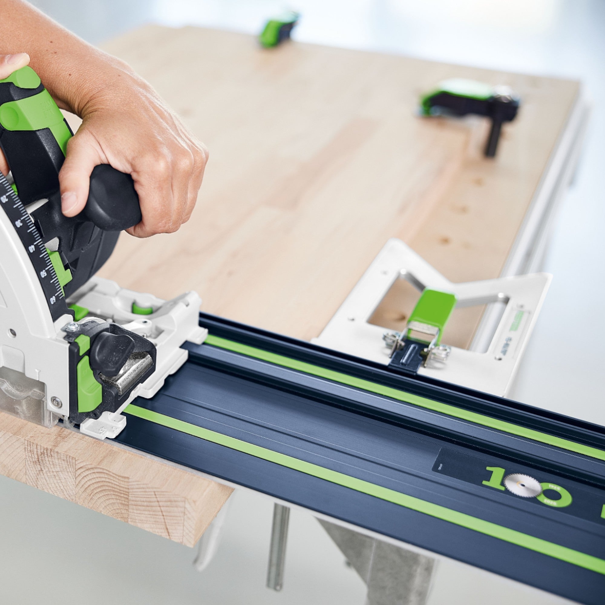 Festool FS 1400 2 BL Fuehrungsschiene 1400 mm Blau 578246 100Y Jubilaeums Edition 1 - toolbrothers