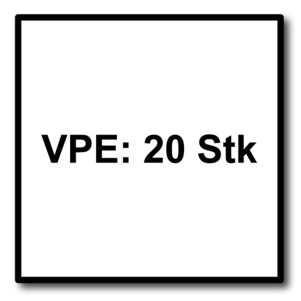 Festool S 75/4 FSG/20 WOOD Universal Lama seghetto - 20 pezzi ( 204317 )