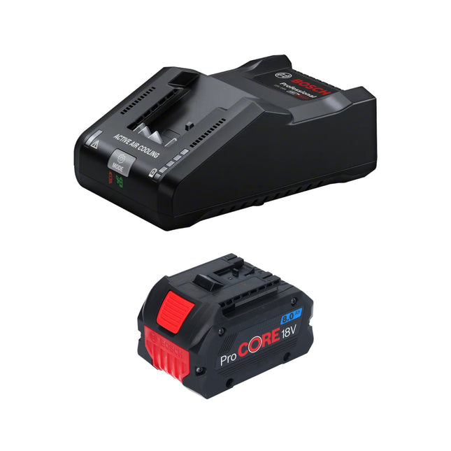 Bosch Starter Set 1x ProCORE 18 V 8,0 Ah Professional Li-Ion Einschub Akku