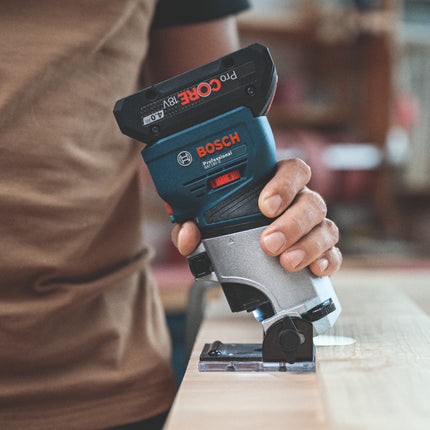 Bosch GKF 18V 8 Professional Akku Kantenfraese 18 V 8 0 mm Brushless 06016C2000 Solo ohne Akku ohne Ladegeraet 4 - toolbrothers